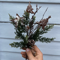Rustic Christmas Pick
