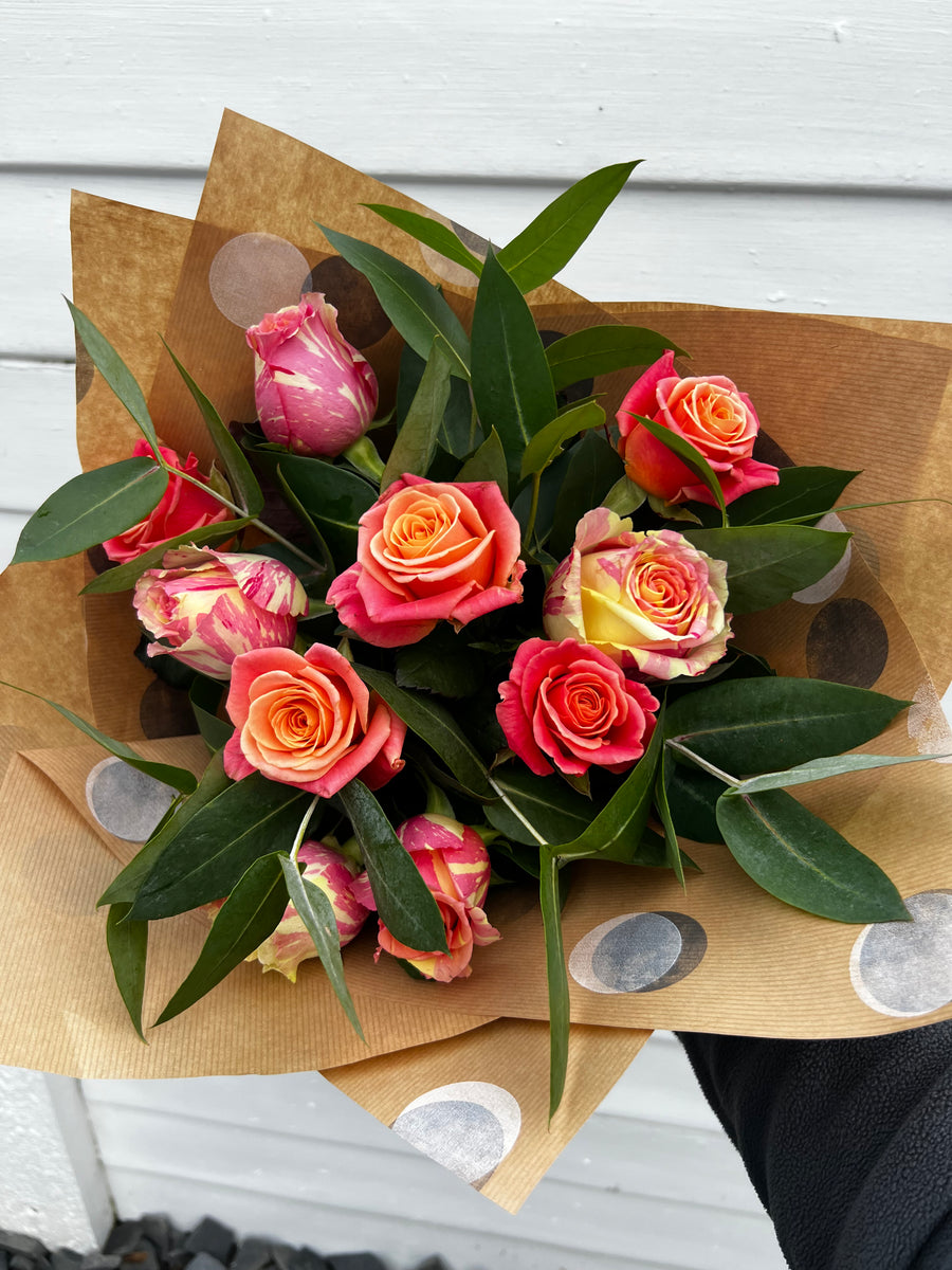 Garden-style bouquet by The Wild Stem Studio