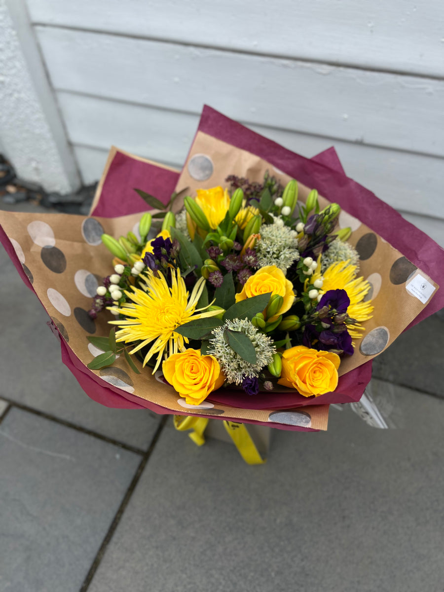 Garden-style bouquet by The Wild Stem Studio