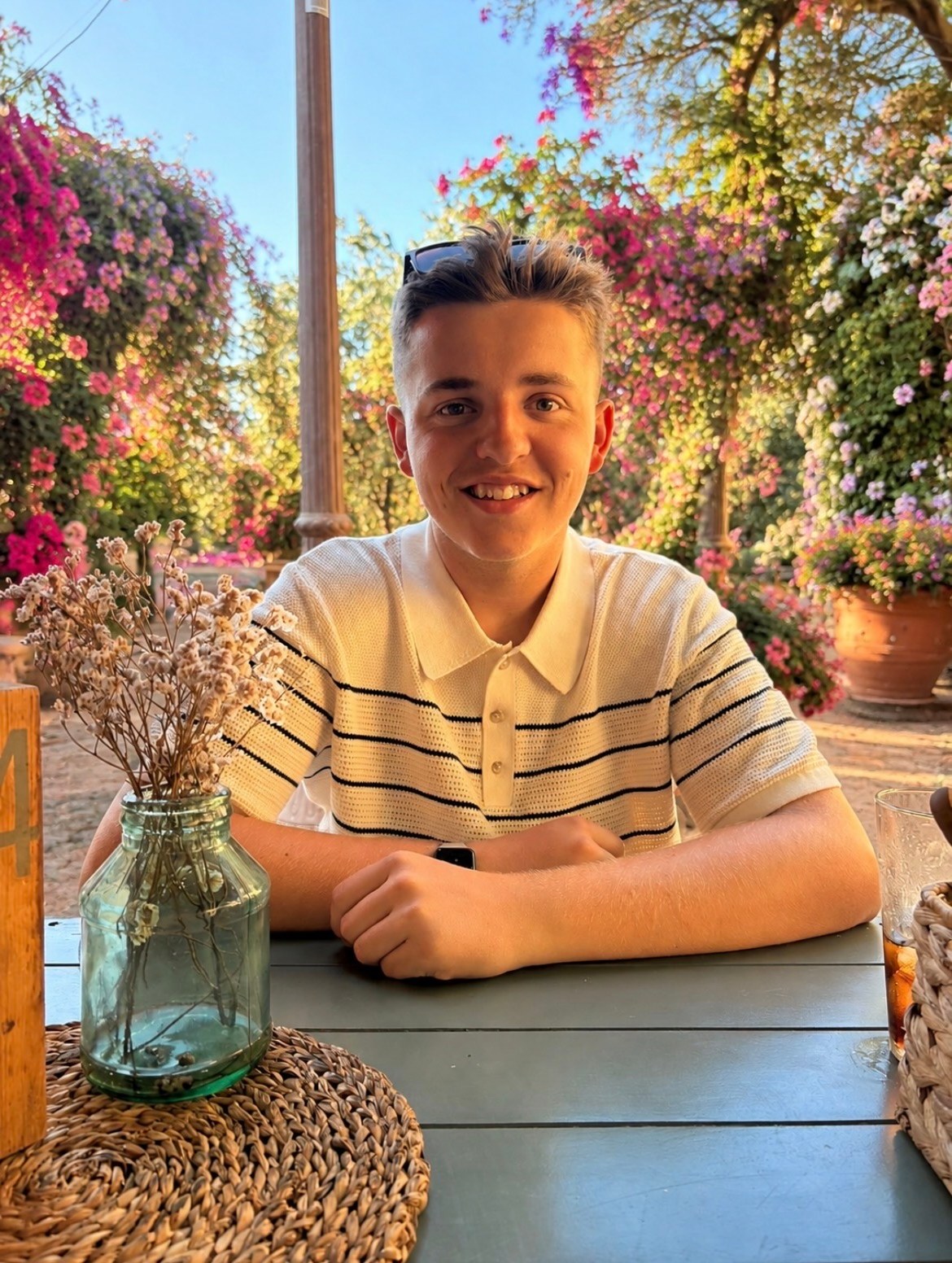 Oliver Barton, founder and florist at The Wild Stem Studio